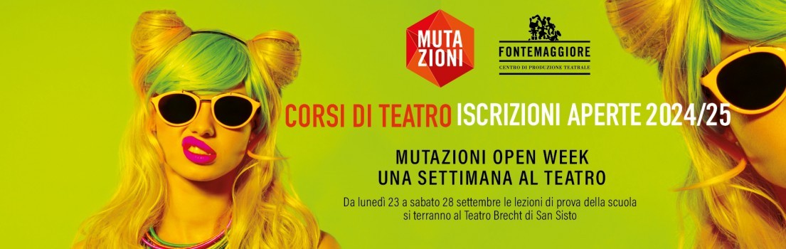 Mutazioni corso teatro bambini adulti giovani