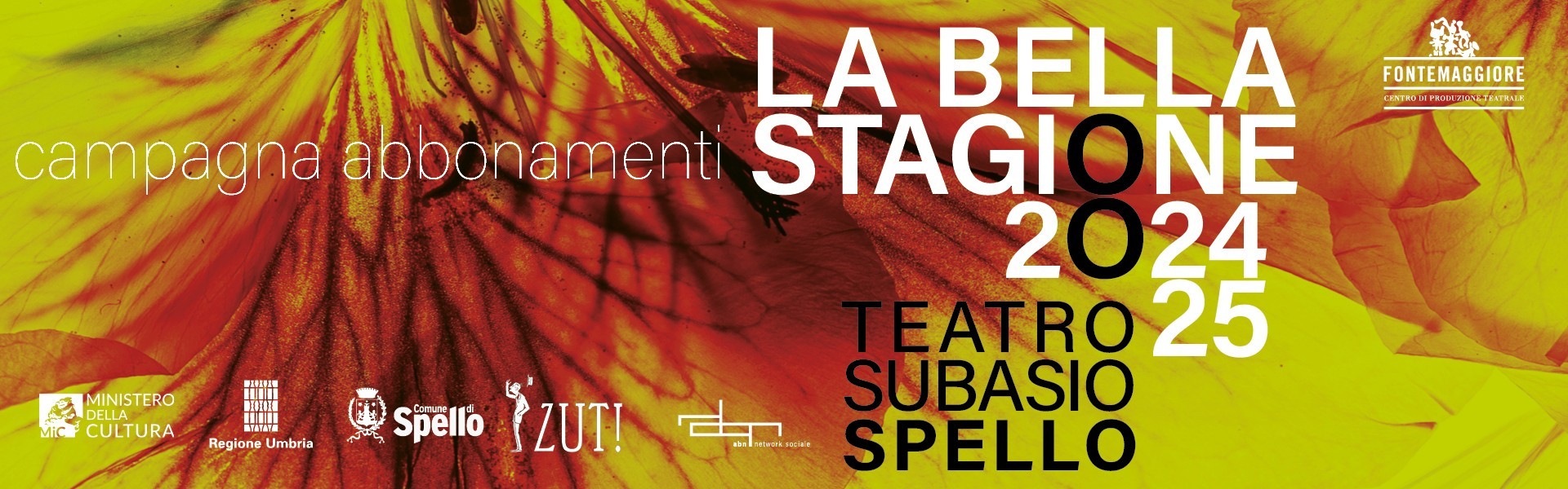 La bella Stagione, Teatro subasio, teatro di ricerca, stagione di prosa, fontemaggiore seralke